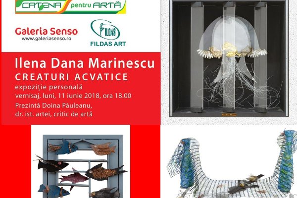 Senso Galeria- Vernisaj Expozitie Ileana Dana Marinescu `Creaturi Acvatice` 11.06.2018
