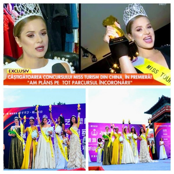 Bianca_Paduraru won Miss Tourism Global 2018 in China /13th Winner InfoFashion Romania
