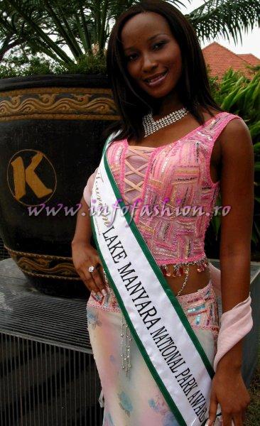 Tanzania- WITNESS MANWINGI, Miss Tourism Model of the World Personality in Tanzania 2006