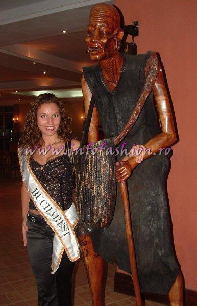 2006-Bucharest-Alexandra Chiroiu at Model of the World in Tanzania 