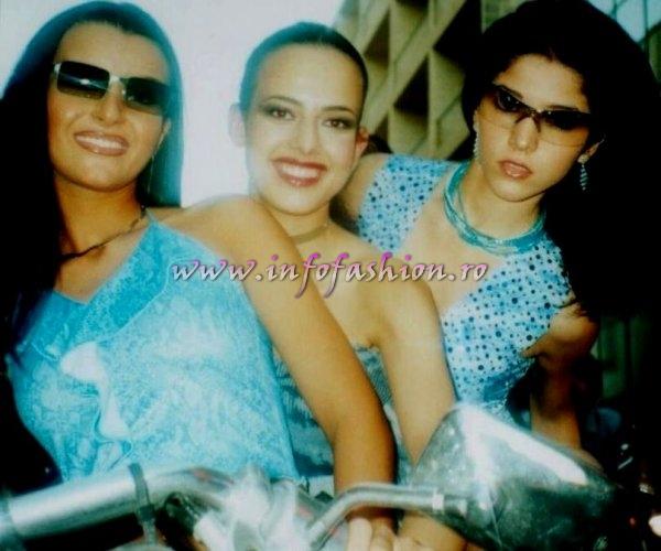Mihaela Tudor (Bucharest), Stefana Dragoeas (Romania) si Nicoleta Motei (Prahova Valley) la Miss Bikini World Final Show 2002 (Malta) Foto: Camelia Seceleanu